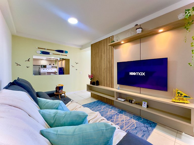 A 150m PRAIA c/Piscina Churrasqueira Wi-Fi