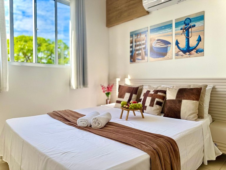 A 150m PRAIA c/Piscina Churrasqueira Wi-Fi