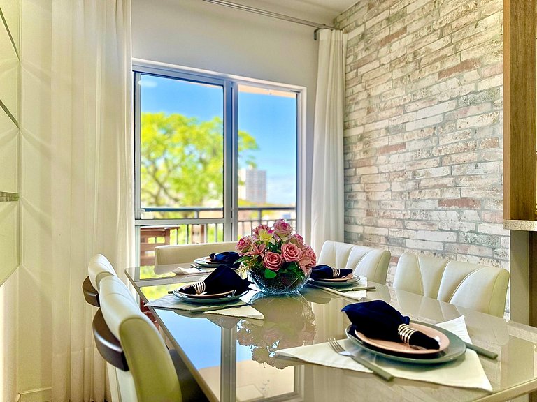 A 150m PRAIA c/Piscina Churrasqueira Wi-Fi