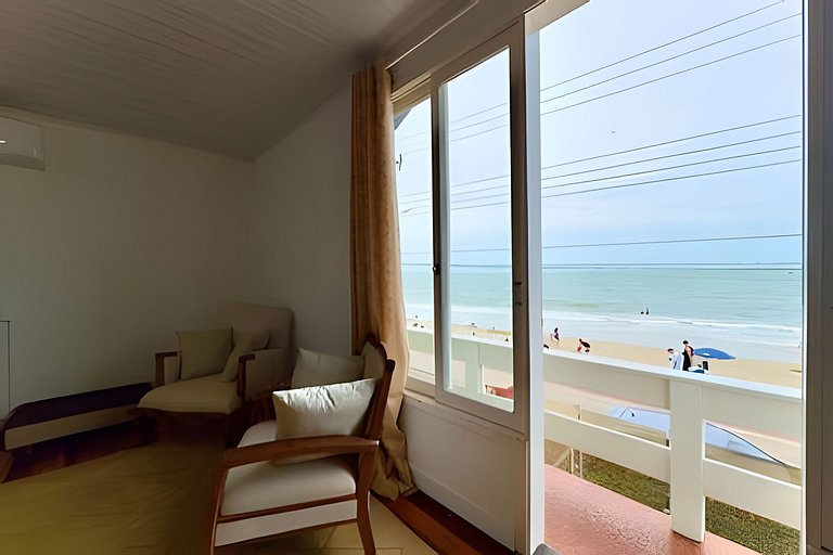 Frente Mar Piscina e churrasqueira-Praia do Grant