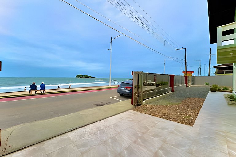 Frente Mar Piscina e churrasqueira-Praia do Grant