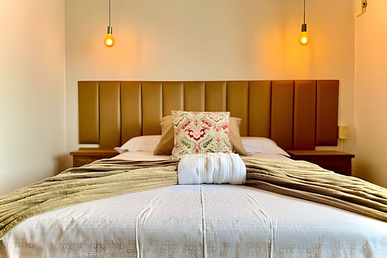 Frente Mar Piscina e churrasqueira-Praia do Grant