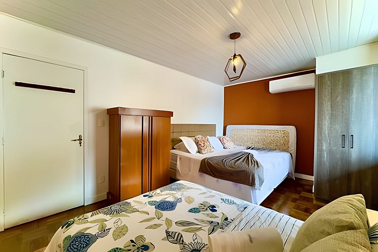 Frente Mar Piscina e churrasqueira-Praia do Grant