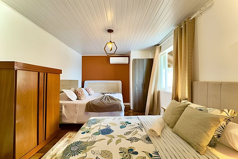 Frente Mar Piscina e churrasqueira-Praia do Grant