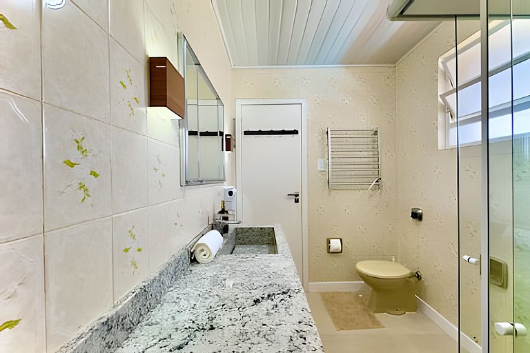 Frente Mar Piscina e churrasqueira-Praia do Grant