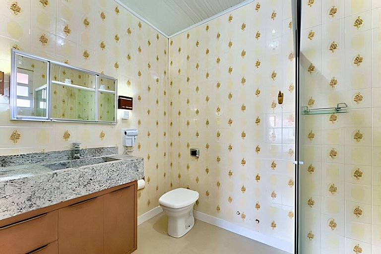 Frente Mar Piscina e churrasqueira-Praia do Grant