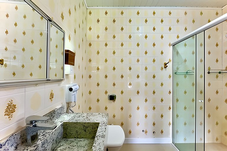 Frente Mar Piscina e churrasqueira-Praia do Grant