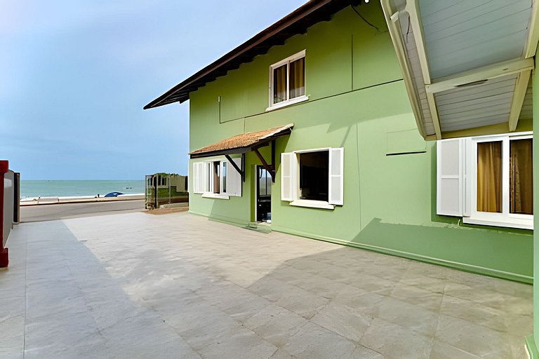 Frente Mar Piscina e churrasqueira-Praia do Grant