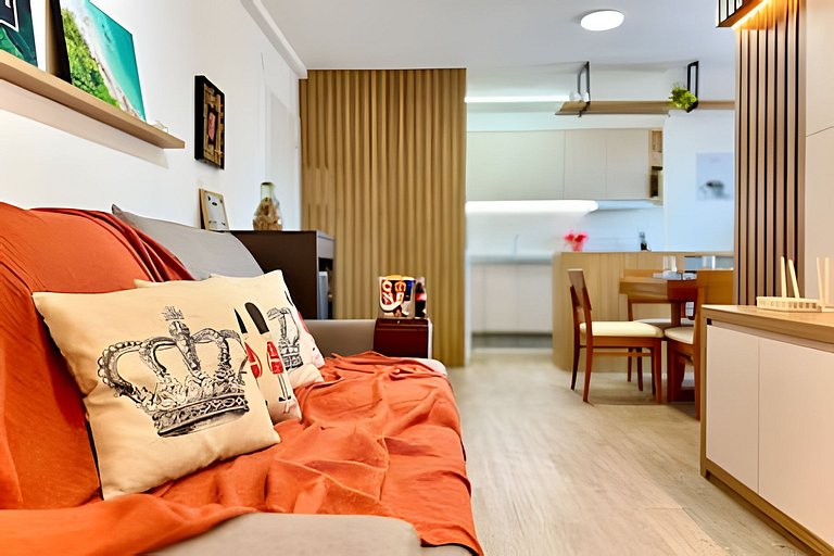 A 150 m Praia c/Piscina e Wi-FI e churrasqueira