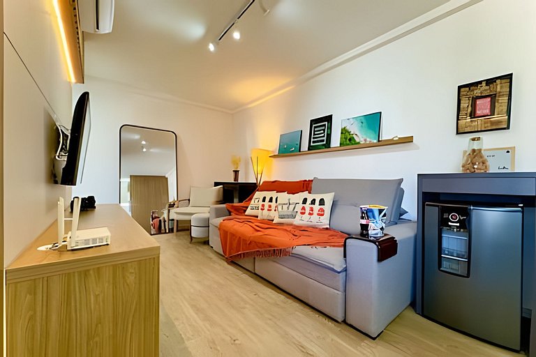 A 150 m Praia c/Piscina e Wi-FI e churrasqueira