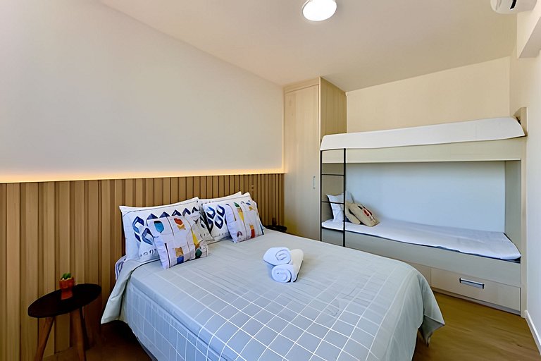 A 150 m Praia c/Piscina e Wi-FI e churrasqueira