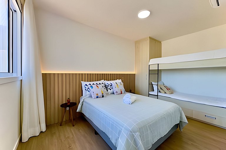 A 150 m Praia c/Piscina e Wi-FI e churrasqueira