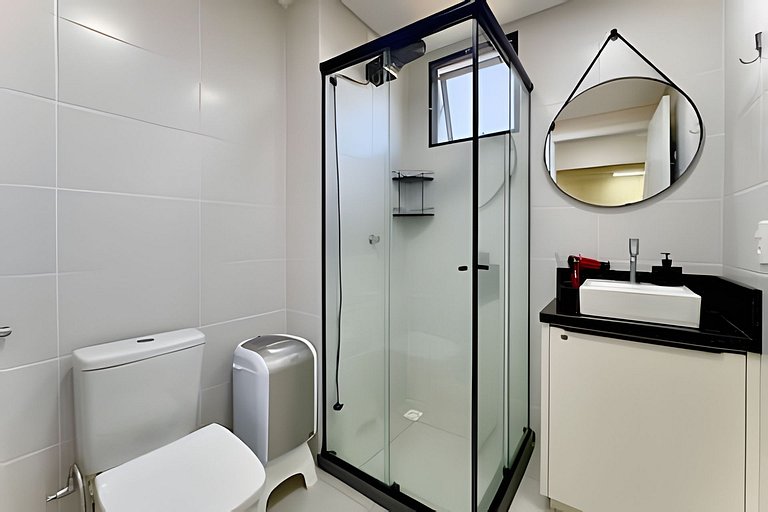 A 500m da PRAIA c/ piscina, Wi-Fi e churrasqueira