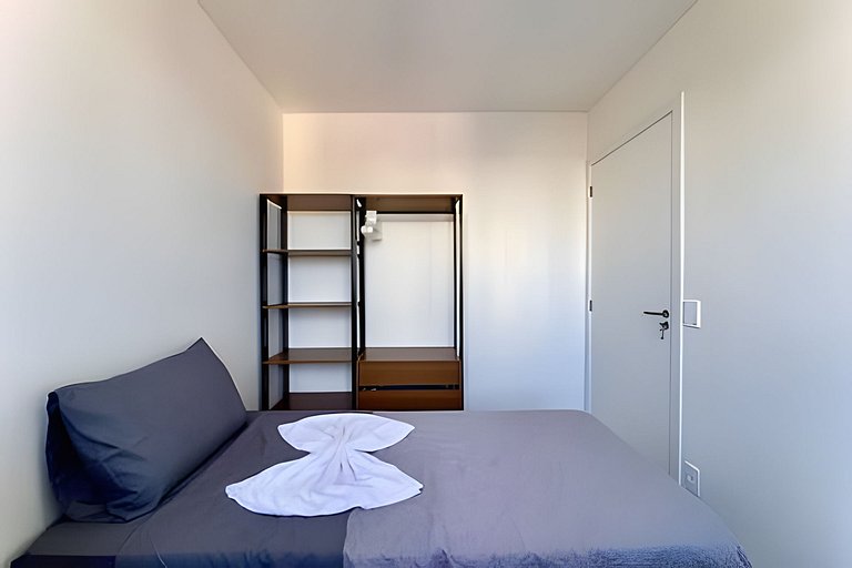 A 500m da PRAIA c/ piscina, Wi-Fi e churrasqueira