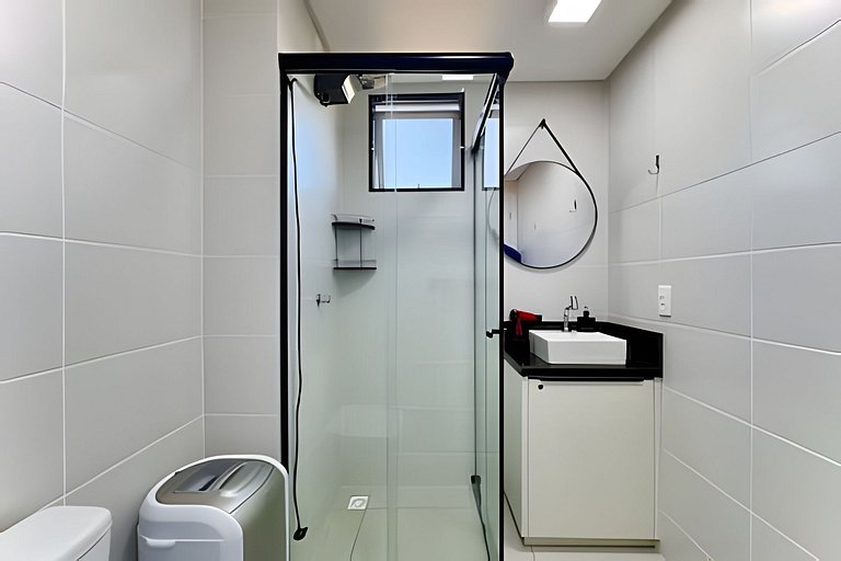 A 500m da PRAIA c/ piscina, Wi-Fi e churrasqueira