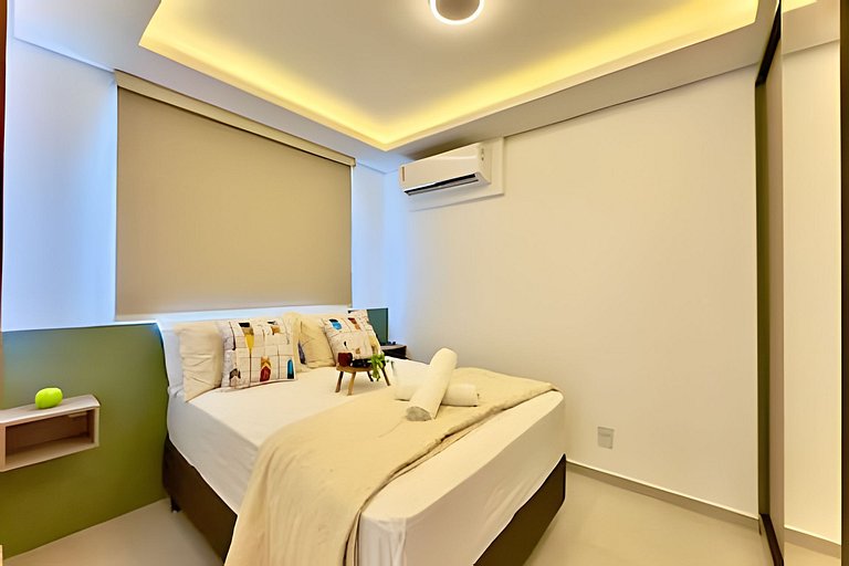 Pé na Areia c/ Piscina e Churrasqueira Privativa.