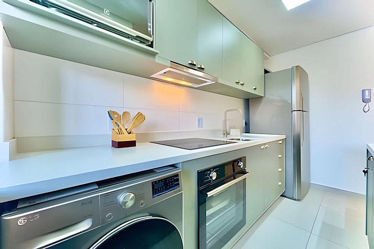 Pé na Areia c/ Piscina e Churrasqueira Privativa.