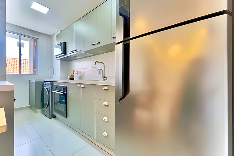 Pé na Areia c/ Piscina e Churrasqueira Privativa.