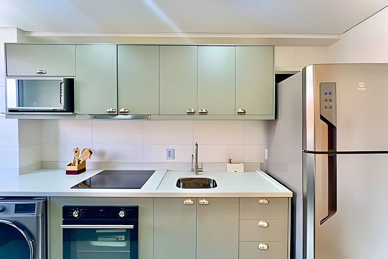 Pé na Areia c/ Piscina e Churrasqueira Privativa.