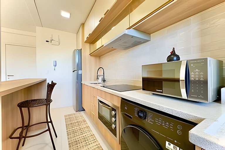 A 400m Praia c/Piscina Churrasqueira Wi-Fi- AT505