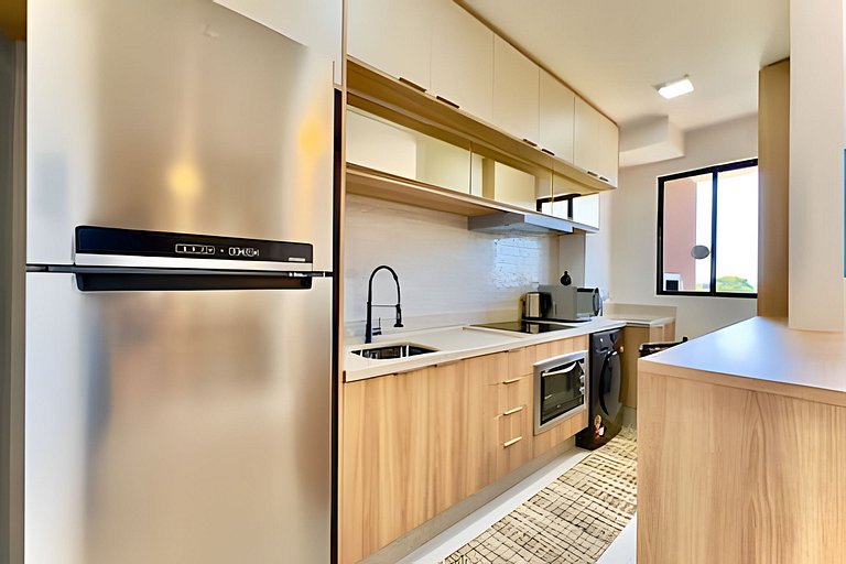 A 400m Praia c/Piscina Churrasqueira Wi-Fi- AT505