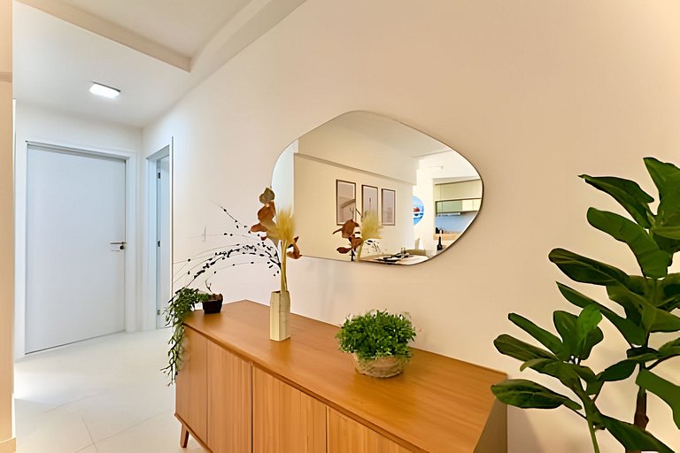 A 400m Praia c/Piscina Churrasqueira Wi-Fi- AT505