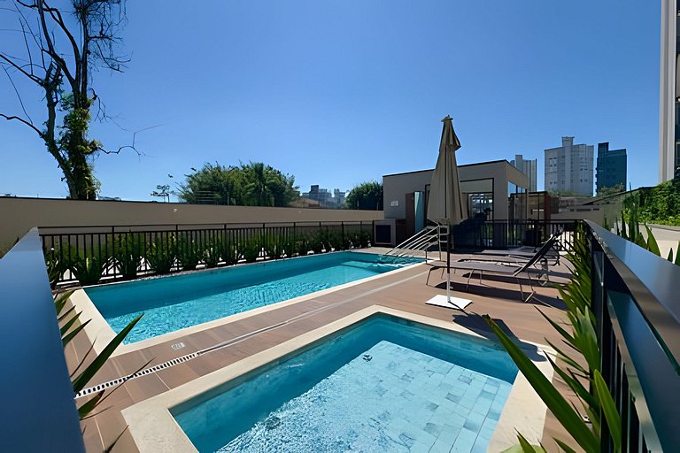 A 400m Praia c/Piscina Churrasqueira Wi-Fi- AT505