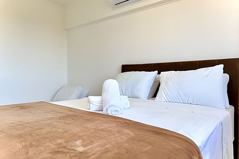 A 400m Praia c/Piscina Churrasqueira Wi-Fi- AT505