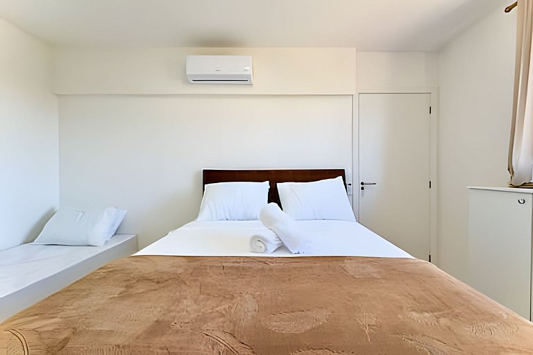 A 400m Praia c/Piscina Churrasqueira Wi-Fi- AT505