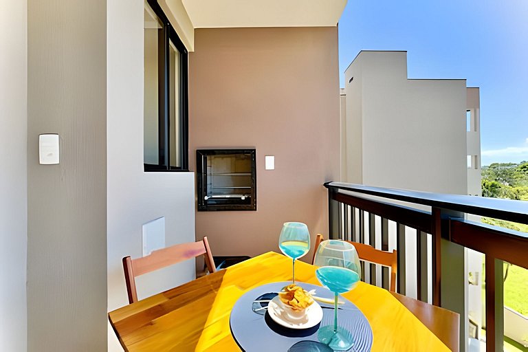 A 400m Praia c/Piscina Churrasqueira Wi-Fi- AT505