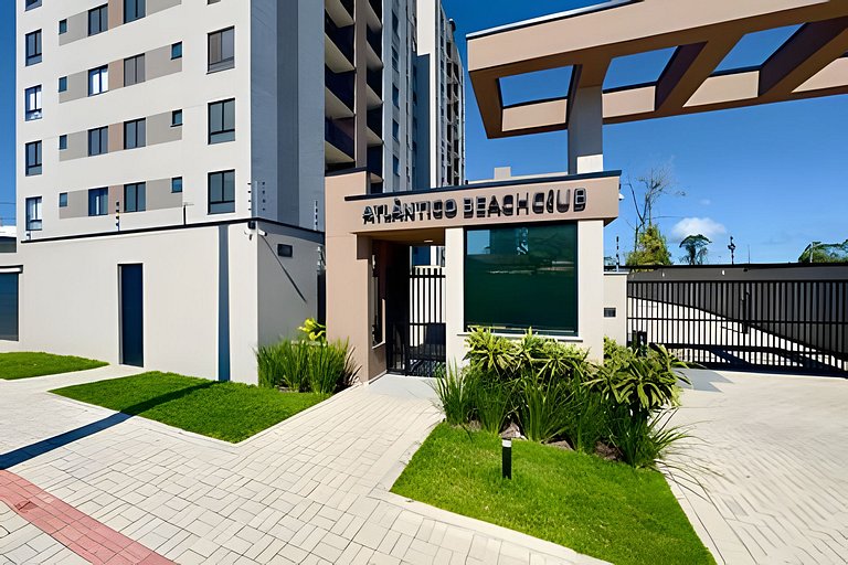 A 400m Praia c/Piscina Churrasqueira Wi-Fi- AT505