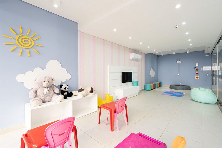 Pé na Areia c/ Piscina e Churrasqueira Privativa