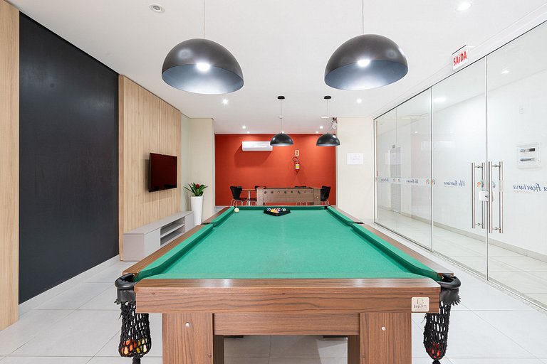 Pé na Areia c/ Piscina e Churrasqueira Privativa