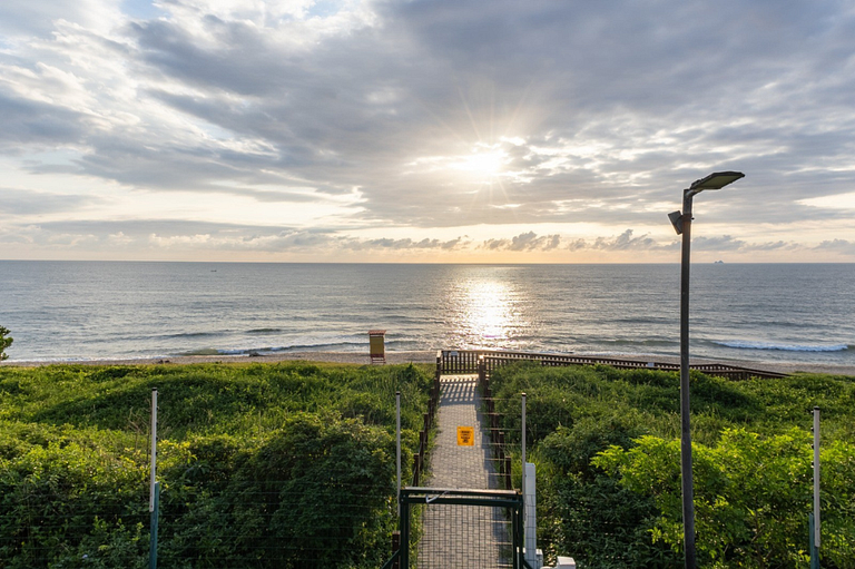Pé na Areia c/ Piscina e Churrasqueira Privativa