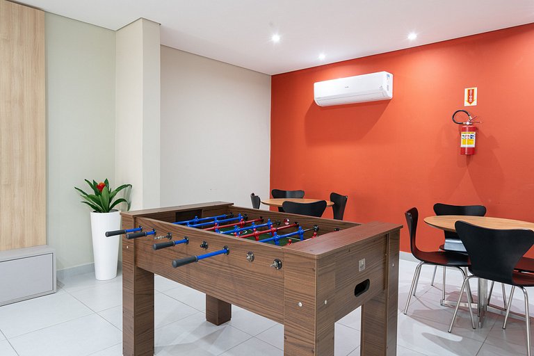 Pé na Areia c/ Piscina e Churrasqueira Privativa