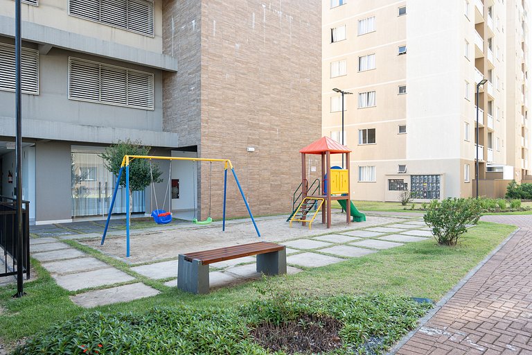 Pé na Areia c/ Piscina e Churrasqueira Privativa