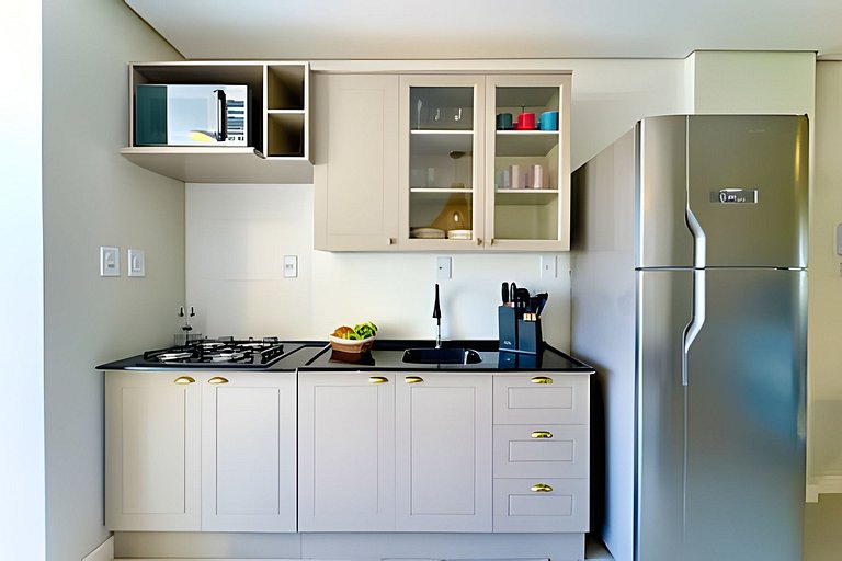 Refúgio a 450m da Praia com Wi-Fi e Churrasqueira