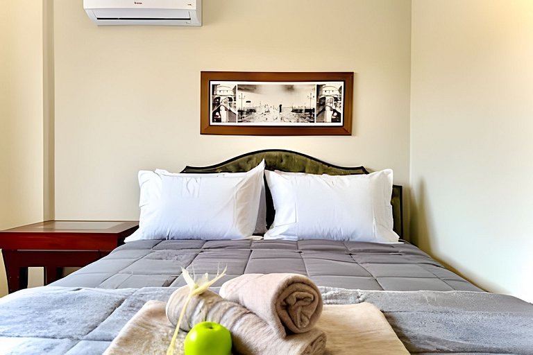 Refúgio a 450m da Praia com Wi-Fi e Churrasqueira