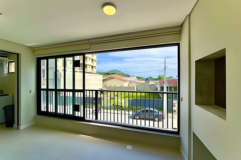 Refúgio a 450m da Praia com Wi-Fi e Churrasqueira