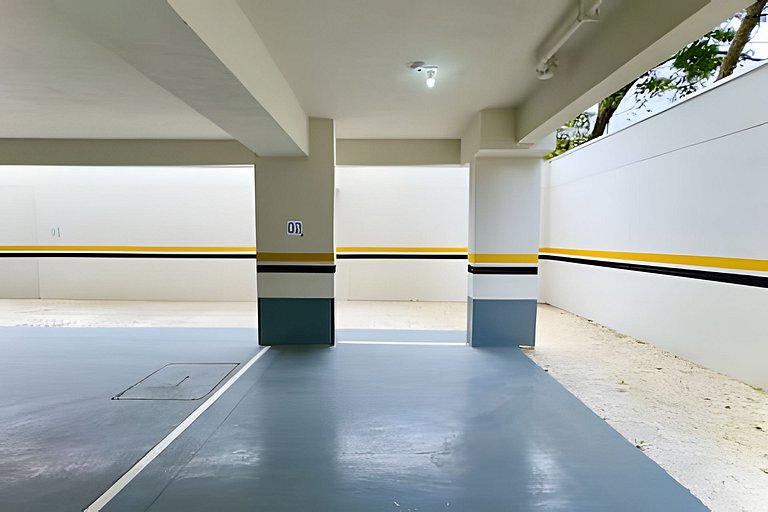 Refúgio a 450m da Praia com Wi-Fi e Churrasqueira