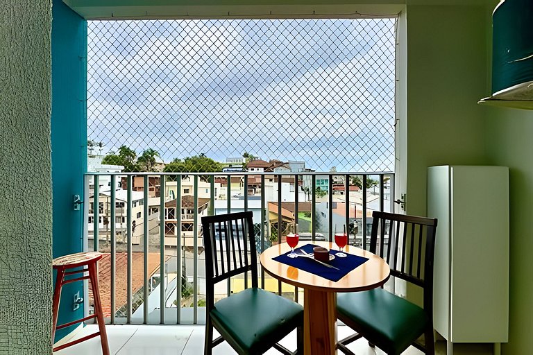 Apto a 340m da PRAIA c/Piscina Churrasqueira