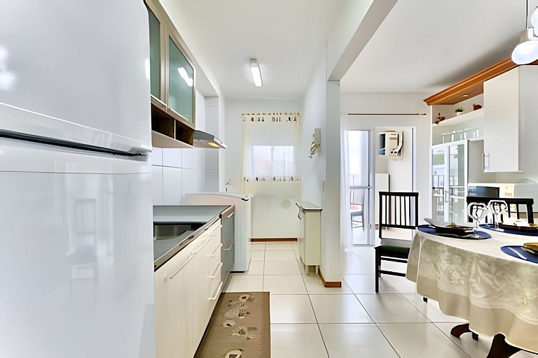 Apto a 340m da PRAIA c/Piscina Churrasqueira