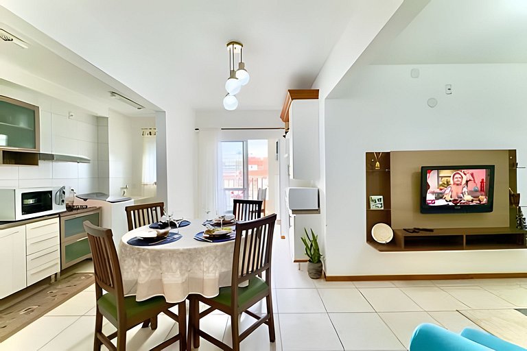 Apto a 340m da PRAIA c/Piscina Churrasqueira