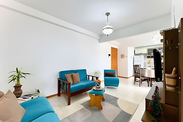 Apto a 340m da PRAIA c/Piscina Churrasqueira