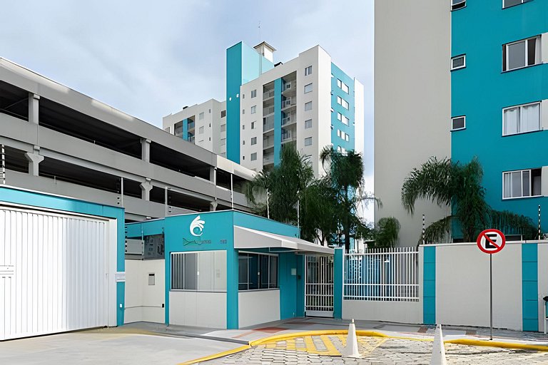 Apto a 340m da PRAIA c/Piscina Churrasqueira