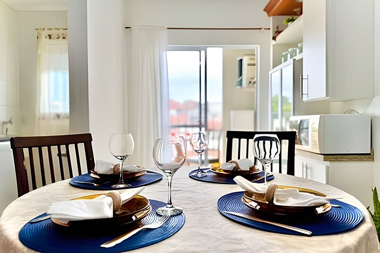 Apto a 340m da PRAIA c/Piscina Churrasqueira