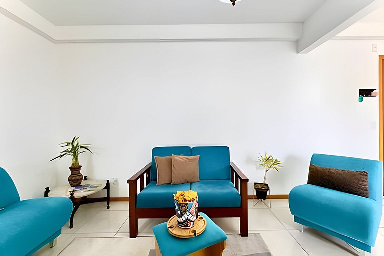 Apto a 340m da PRAIA c/Piscina Churrasqueira