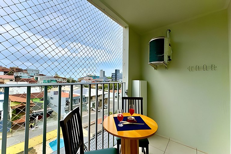 Apto a 340m da PRAIA c/Piscina Churrasqueira