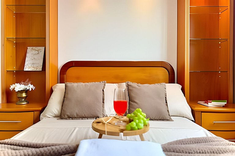 Apto a 340m da PRAIA c/Piscina Churrasqueira