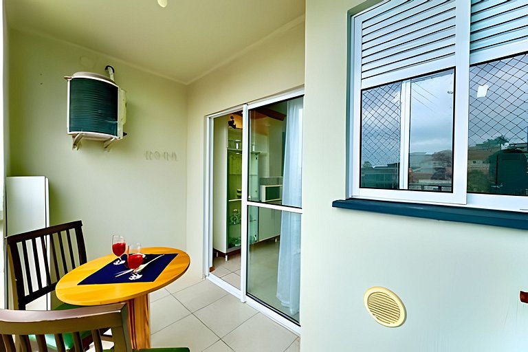 Apto a 340m da PRAIA c/Piscina Churrasqueira